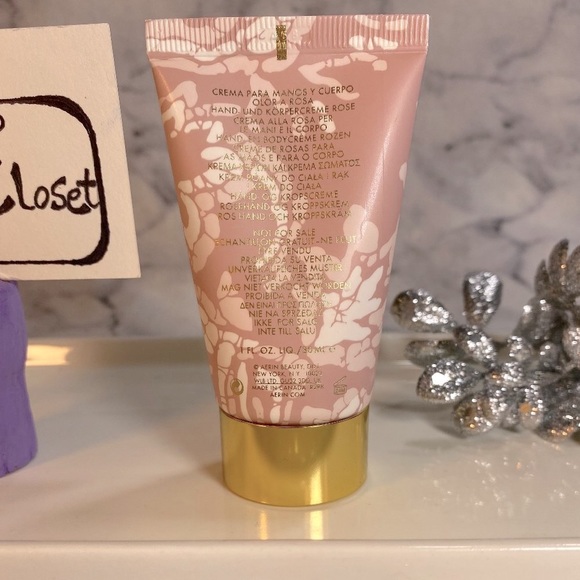Estee Lauder Aerin Rose Hand & Body Cream, NEW - Mini 1.0 oz/30 ml - Picture 3 of 8